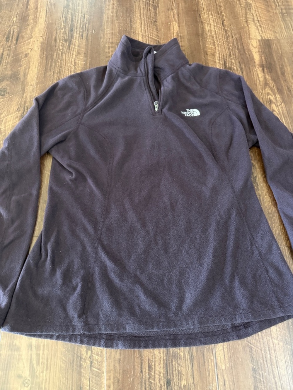 The North Face Women's Half-Zip Fleece Pullover Dark Purple Size Medium - Picture 6 of 10